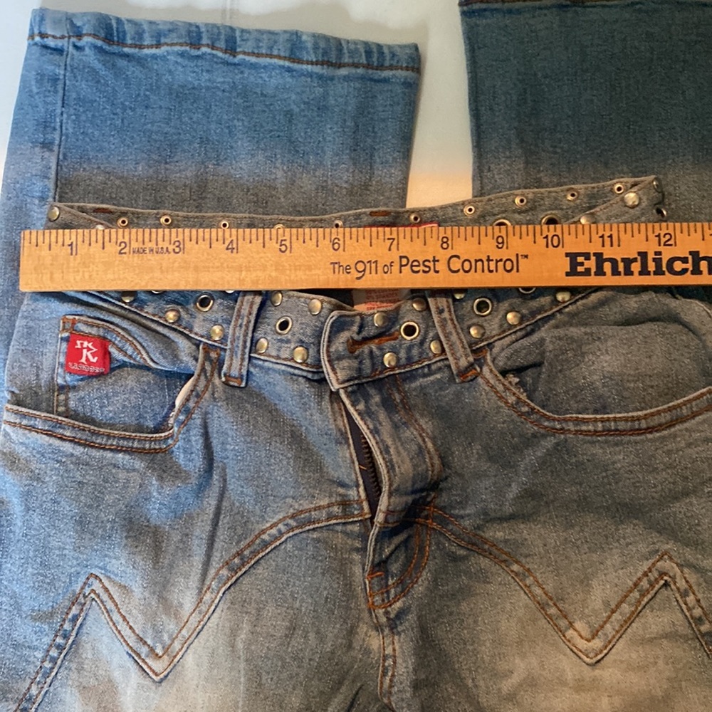 Vintage US Rodeo Bootcut Distressed Jeans - Picture 5 of 11